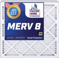 23.5 x Filter | x 8 Filters | 3-PACK Air HVAC Size: Filter USA Furnace Actual Pleated MERV IN | MADE 14.5 A/C 14.5x23.5x1a .75" | King