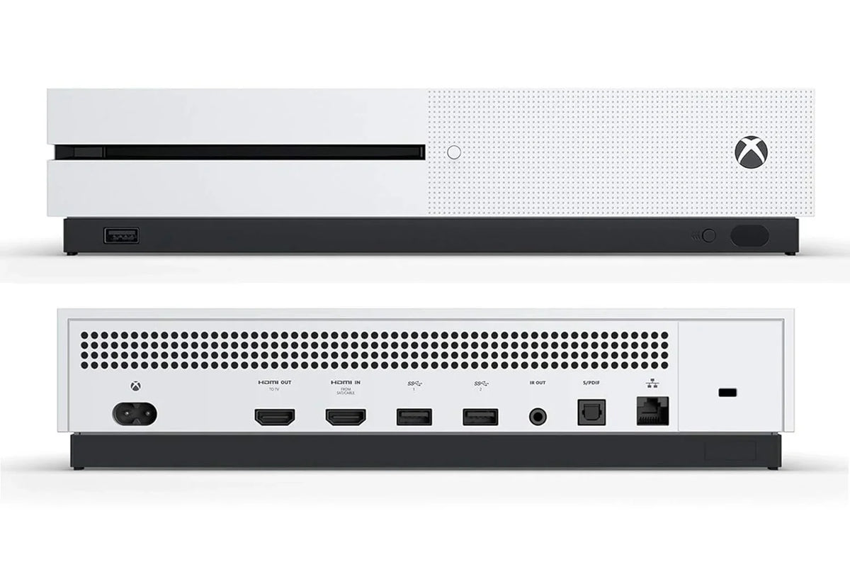 Cable 1TB, Ultra Used Microsoft X White HDMI BOLT Xbox AXTION HD Console 4K with Bundle Only One