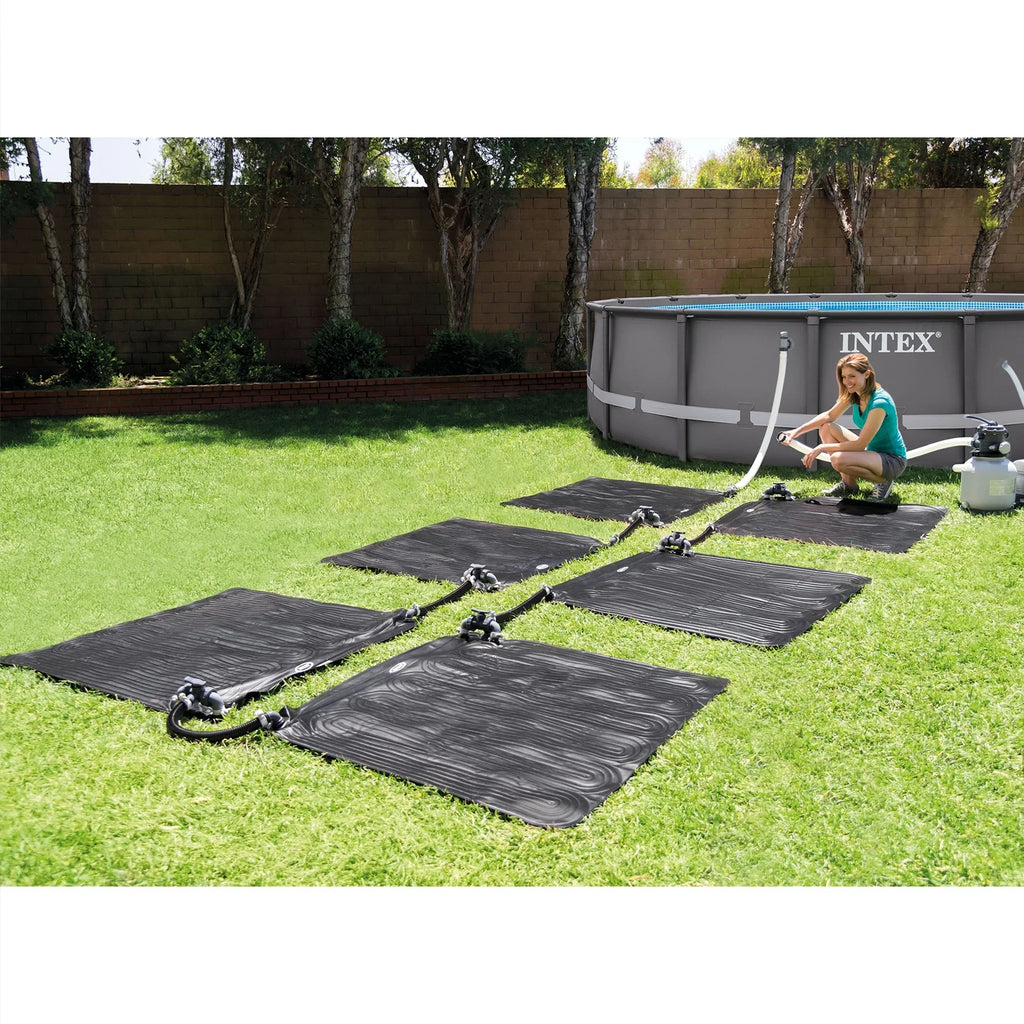 Pool Intex Heater Swimming Solar Water Mat Above Gallon 8,000 for Ground