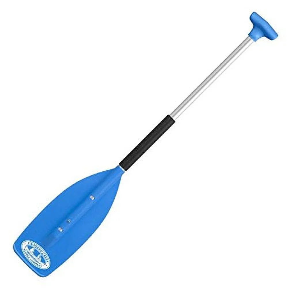 Crooked Camco 50451 Paddle Aluminum/Synthetic Blue ft. w/Hybrid - Grip Creek 4.5