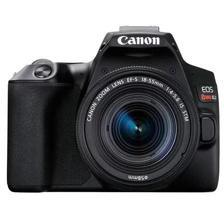Card, Camera f/4-5.6 58mm Rebel EF-S Software IS Filter, MAC Lens, EOS 18-55mm Bundle DSLR SL3 STM with 32GB Package SDHC UV Camera - Cleaning with Kit, Case,