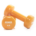 Red 2 Dumbbell, of Coated lbs Set Vinyl Deluxe - 10