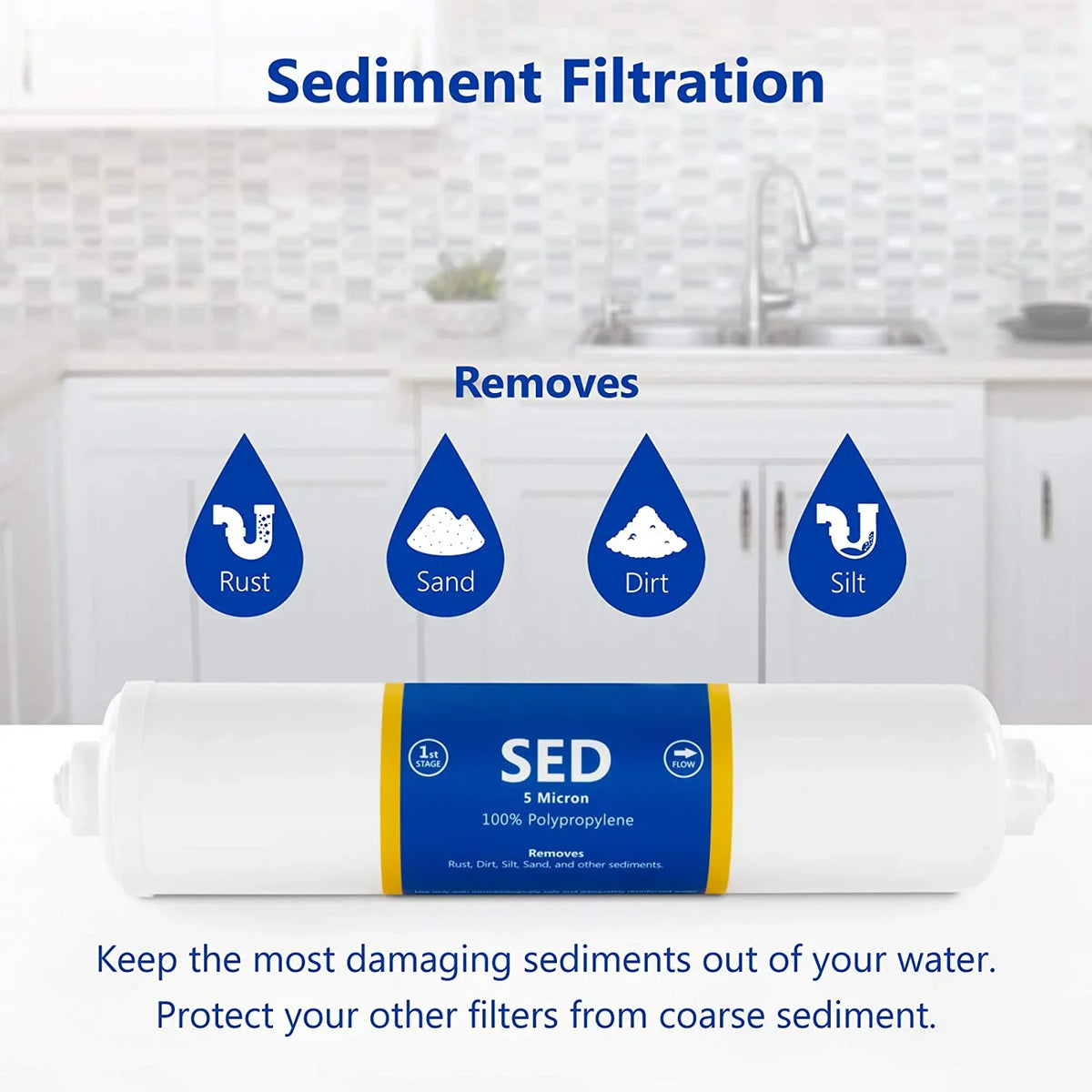 Countertop And Filter Filters Osmosis 7 Reverse Set Filter 100 GDP Quick Carbon 1 Replacement Filter Membrane 1?4” Filters Connect Cartridges Year Sediment Set RO System