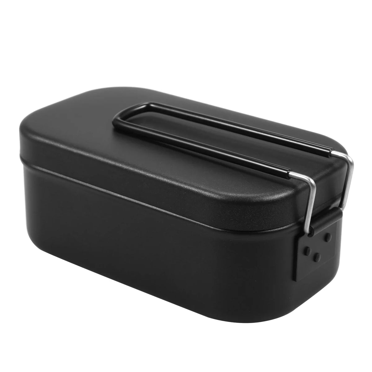 Mountaineering Cookware Mess 4pcs Board Box Cutting with Backpacking Rack Lunch Hiking Fishing 800ml Steaming for Camping Kit