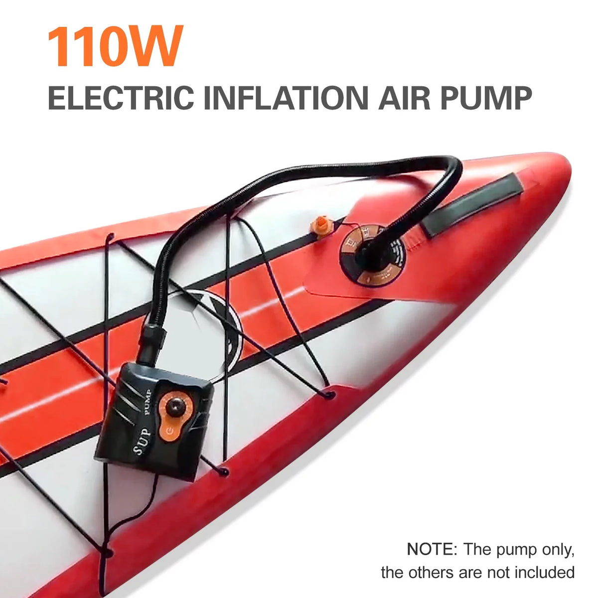 Easy to Use Inflatables Air and for Nozzles with PSI Electric Pump 6 Anself Boats, 16
