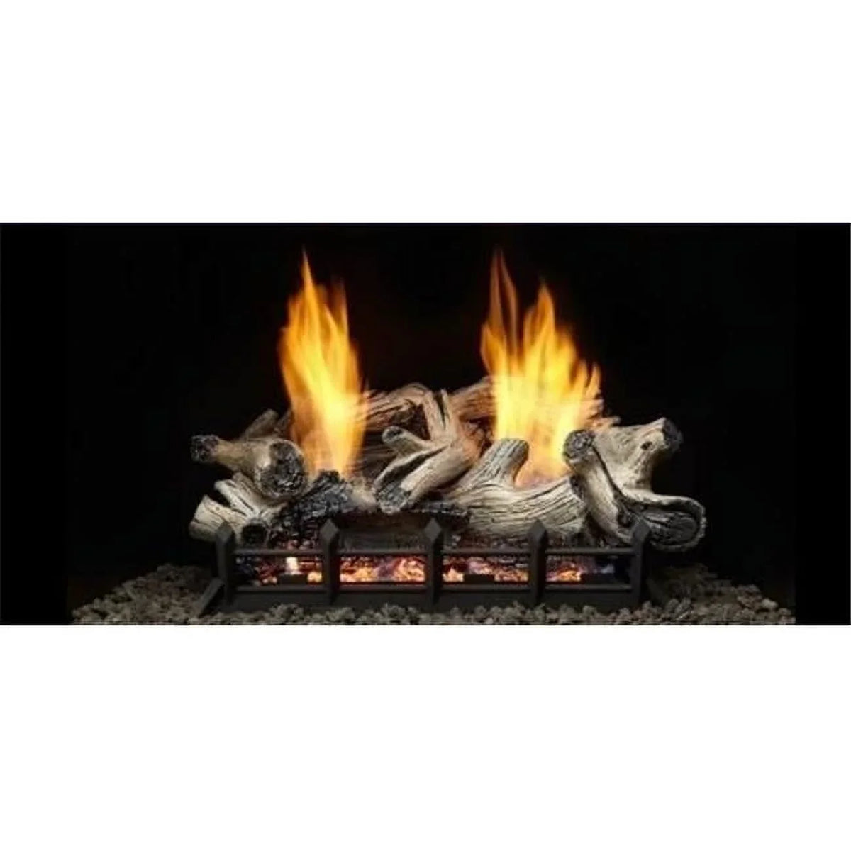 Natural in. 6 30 Blaze in. Monessen Beachcomber Burncrete VF - Log Refractory 24 Set Piece BC30-R Burner for