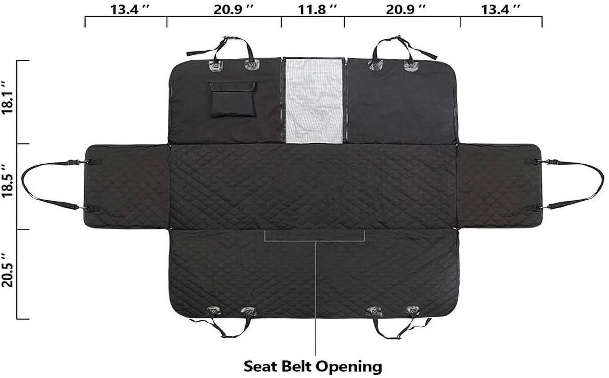 Seat, Dog Dog Cover Hammock Car with Covers Seat Car Back Waterproof & Scratchproof for SUVs Trucks Protection Mesh Dog Cover Window, Dogs Cars