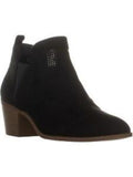 Booties Padded Gore Stretch Myrrah M 9 Toe Womens Heel Block & COMPANY STYLE Perforated Almond