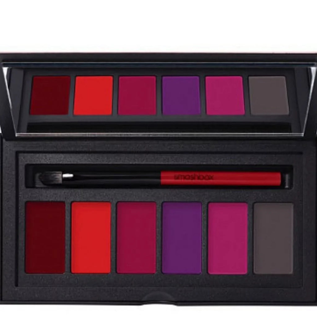 Screen Matte, Violet Be Lengendary Lipstick UP Palette: Include: Matte Matte, .14oz Matte, Riot Jam Matte, Queen Smashbox Matte, It PUCKER On Publicist Bing Punked
