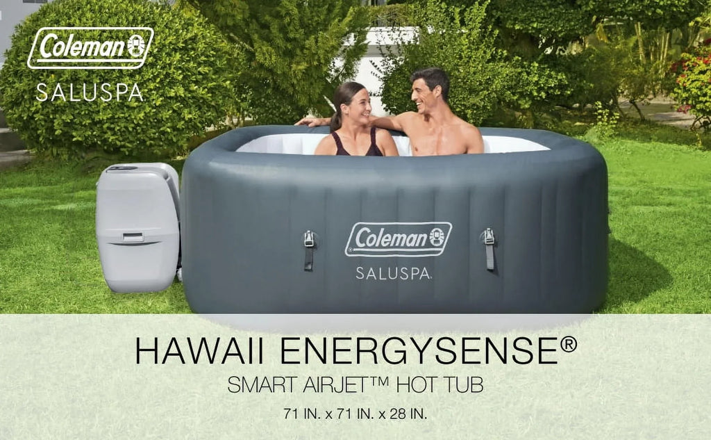 Non Bestway SaluSpa Hawaii Slip Coleman Tub Seat + Bestway Spa Hot