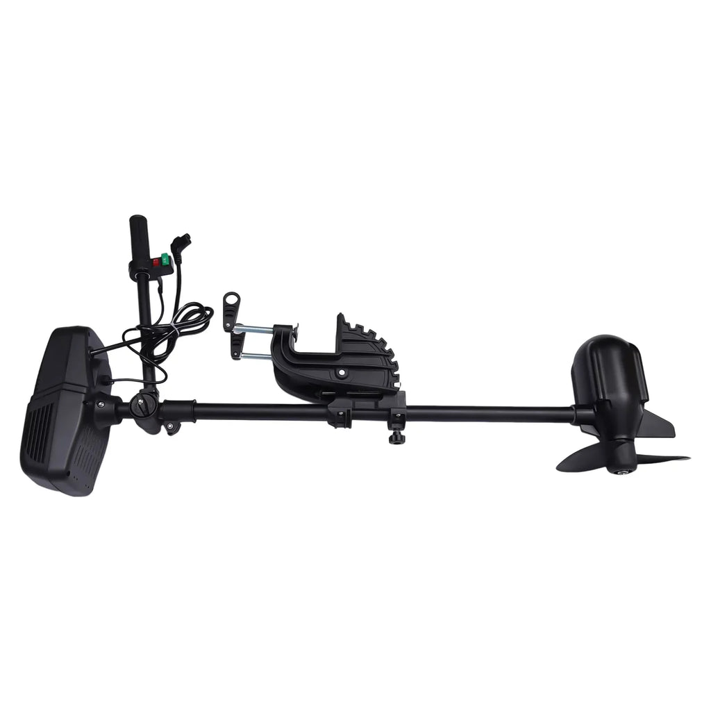 Engine Brushless LED 2300RPM Display Motor Outboard Fishing Aiqidi Trolling Motor Rotatable 1400W Electric Motor Boat 360° 48V