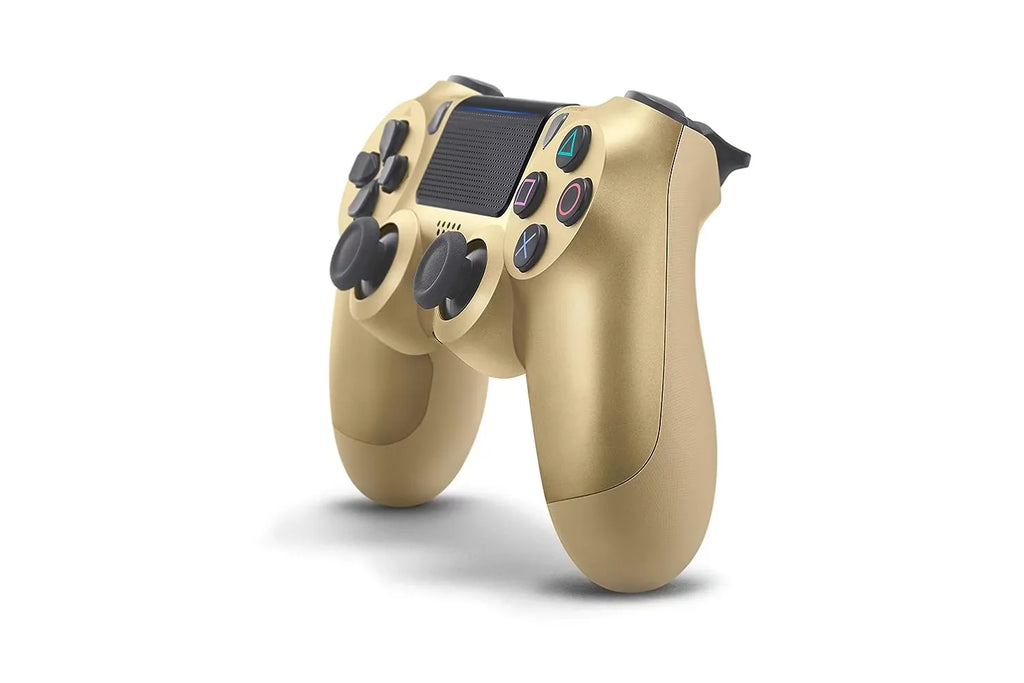 AXTION Like Gold PlayStation with BOLT Wireless Controller Earbuds Bundle 4 New DualShock 2