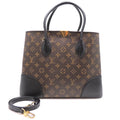 Vuitton Pre-Owned Monogram (Good) Macassar Louis Handbag M41595 Brown Flandrin Ladies