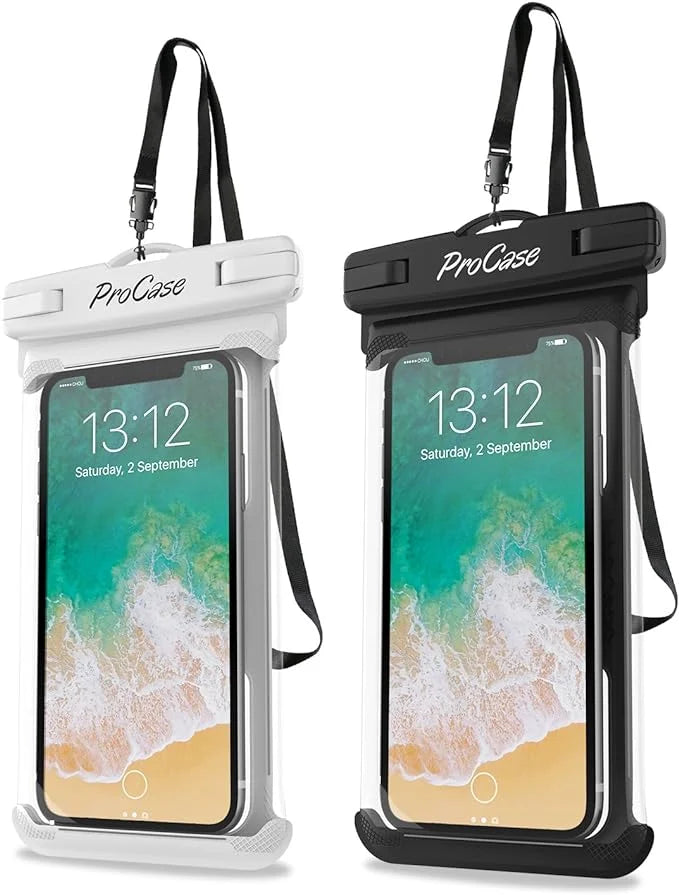 for iPhone Galaxy XR 13 Max 6S iPhone 2 X Pro Case Pro Max, Max, Waterproof inch Dry Pouch, S22+ Phone 7 14 Xs Plus, to 7.0 8 Up Pack Bag S21 12 FE, 11 -White/ Plus S22 ProCase