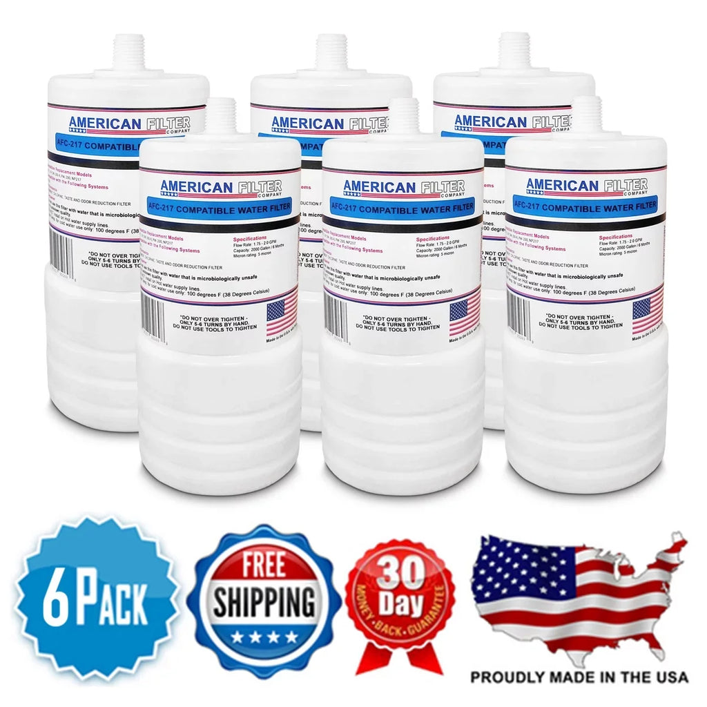 Compatible AFC-APH-217 Model U.S.A. Water 3M® 46290-20 - Made Pack in 6 Brand , - # , Filter , with Cartridge AFC