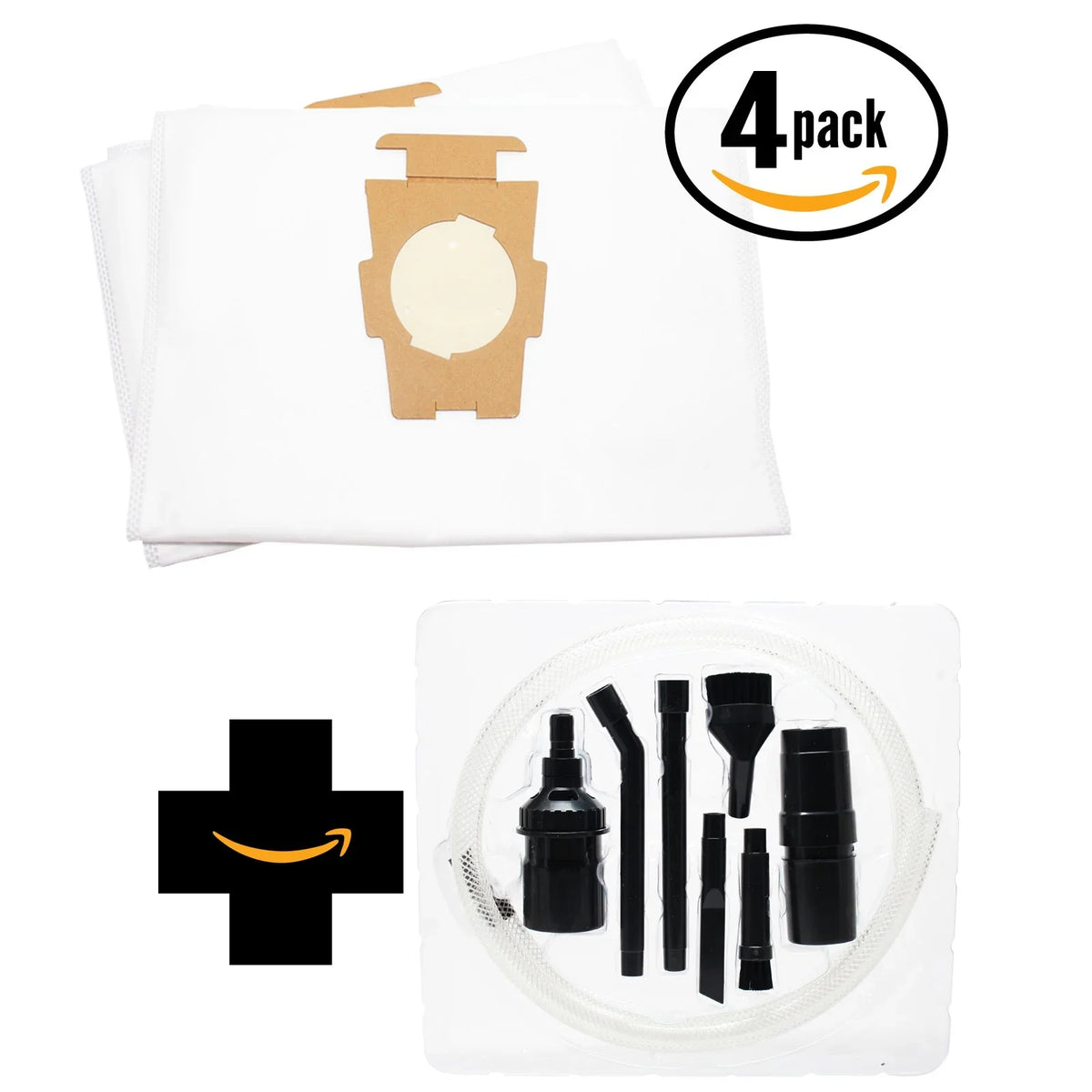 Legend II Pack) Vacuum Universal Bags Per G Kirby 204811, (4-Pack, Kirby Kirby Vacuum Style Bags. Compatible Fits Kit F, 7-Piece 8 and Sentria 2 Bags with - Replacement Models.