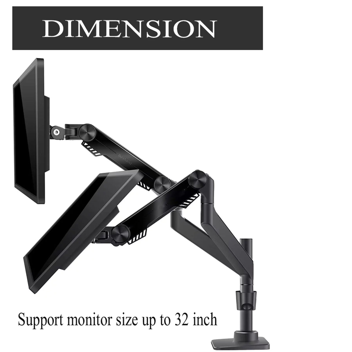 Dual Premium Monitor Stand