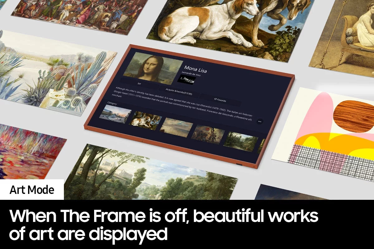 Frame White, HDR with 85-Inch The VG-SCFA85WTBZA Smart Quantum Series Customizable TV, The Class SAMSUNG SAMSUNG 85” Bezel Frame (2022) a for TV 4K LS03B QLED Modern
