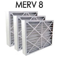 MERV - 3PK 8 20x24x4 Air Actual 19.375x23.375x3.625 Pleated Size Filter |