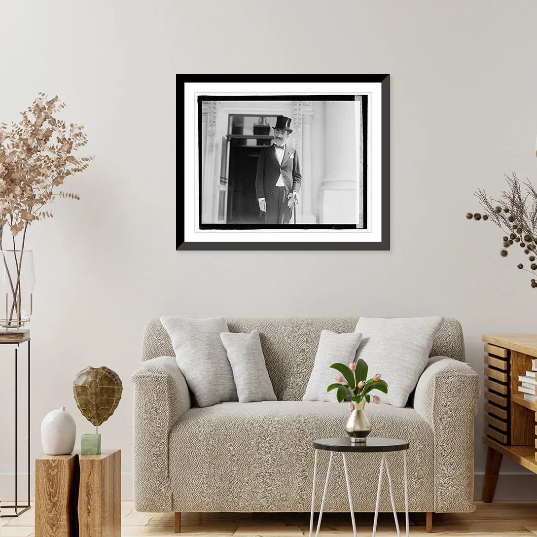 Baron x Marchienne, Cartier Framed Print, Historic 21-7/8" de 6/12/22, 17-7/8"