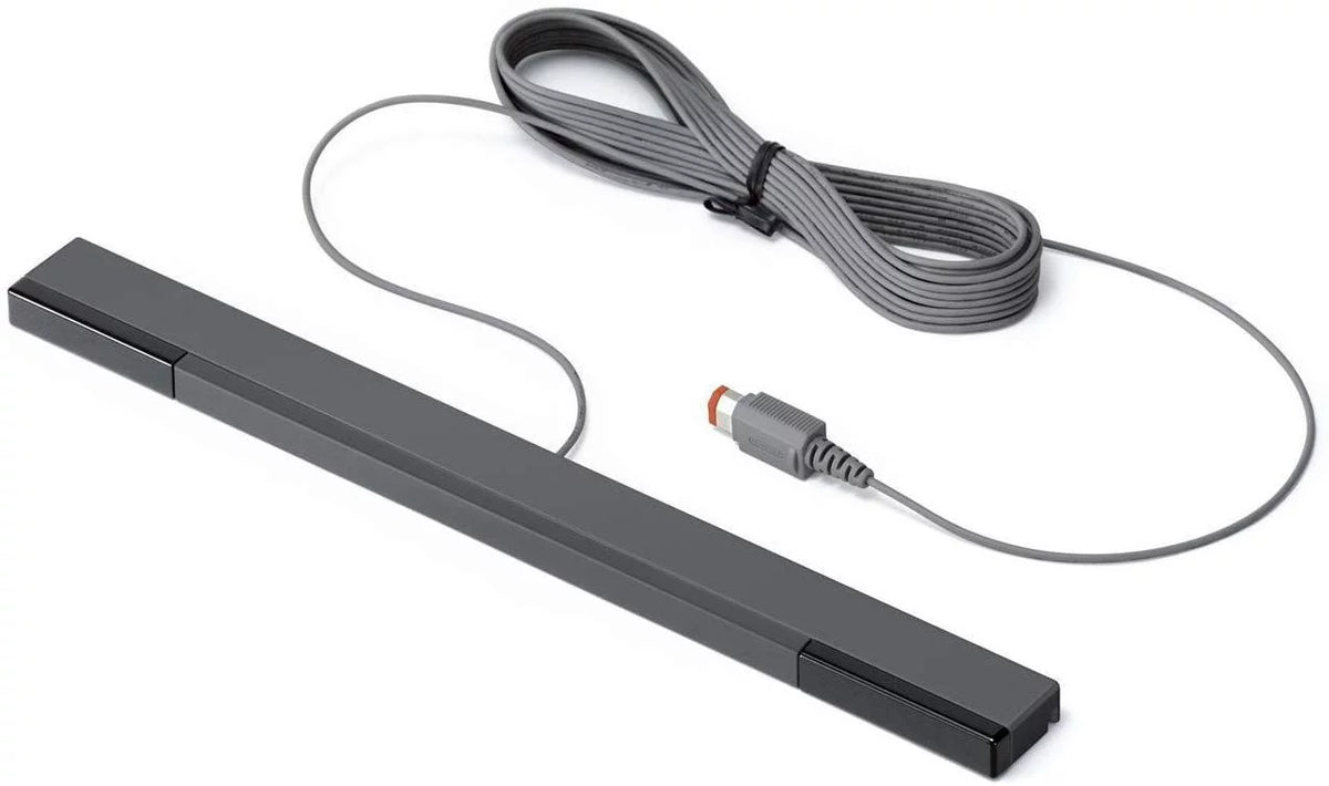 Wire MOGOI(TM) Winder Infrared (Used) MOGOI Nintendo Wii for Silver Sensor With Wired Bar Accessory