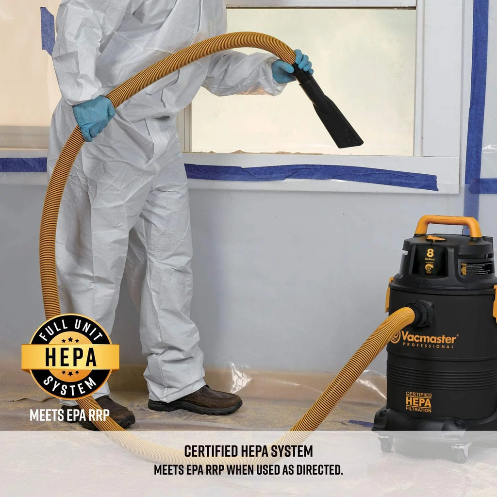 YU Vac, Wet/Dry Pro 8 Filtration Hepa gallon