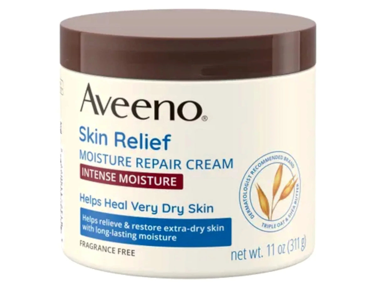 Aveeno Ounce Relief Skin 11 Cream, Moisturizing