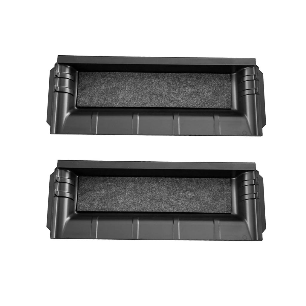Bins Cubby Decoration Seat Seat Drawer Box Container 2Pieces Storage Hidden Drawer under
