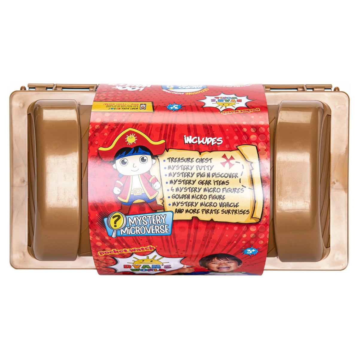 Toy Micro Treasure Ryans Cap`n Mystery Ryan`s World Chest