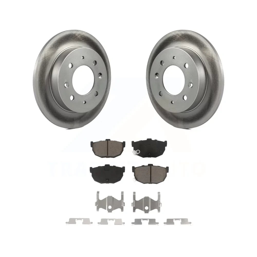 Brake Coated Ceramic Spectra Spectra5 And Rotors Rear Disc KGC-101626 Kit Kia - Pads For Auto Transit