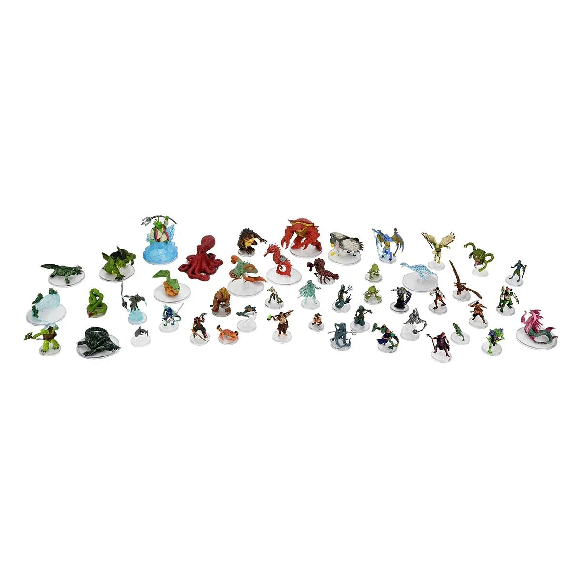 Wizkids Pack 28 Set Realms & of Dungeons - Figurine the Icons Seas Brick & of 8 Shores Booster Dragons