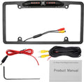 s Camera, 170° View Viewing Vision Angle, Plate Night with Waterproof Rear 8 Backup Camera Rear License Backup
