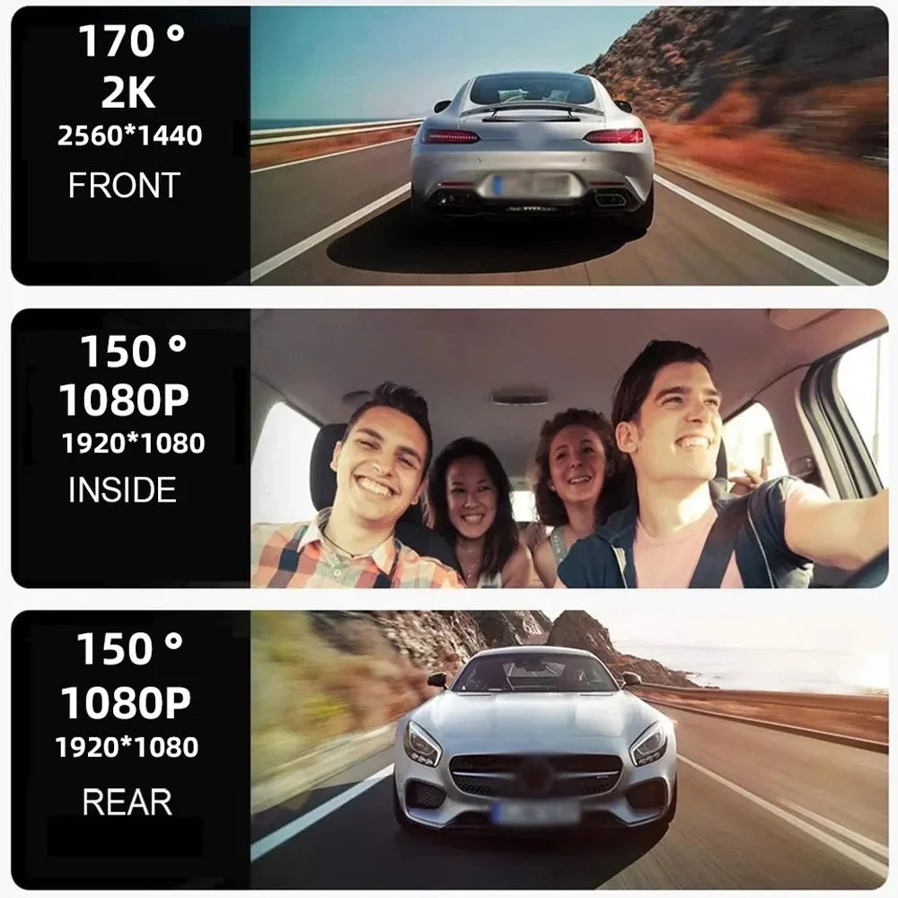 Safety Rearview Clear Car Recorder, Recorder Dcenta Camcorder, Dashcam Auto Camera, Wide Mirror Angle