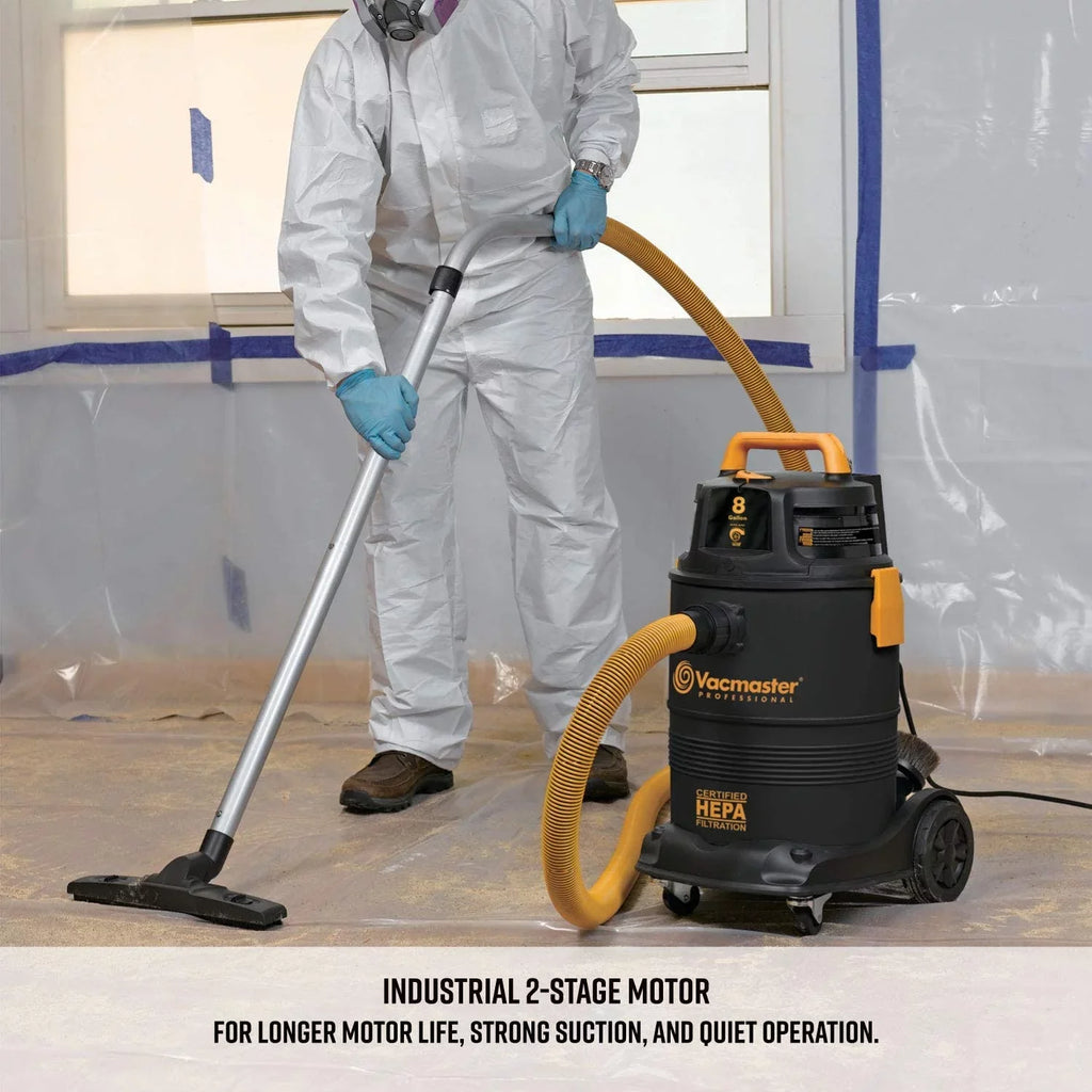 YU Vac, Wet/Dry Pro 8 Filtration Hepa gallon
