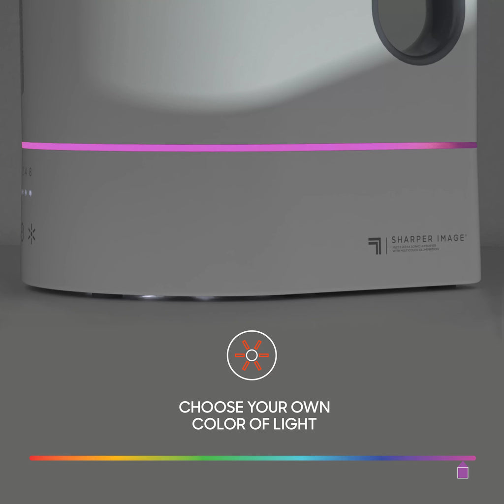 Mist, Sharper Humidifier Light, Customizable 0.65 MIST Tank 8 Pitcher Image with Cool Gallon Ultrasonic