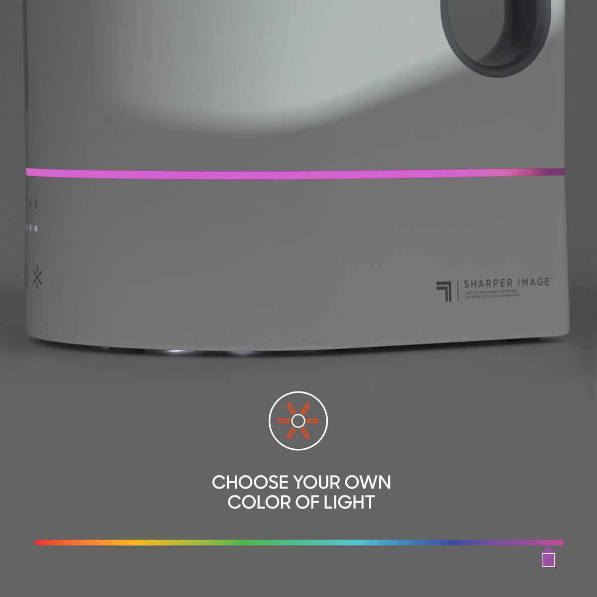 Mist, Sharper Humidifier Light, Customizable 0.65 MIST Tank 8 Pitcher Image with Cool Gallon Ultrasonic