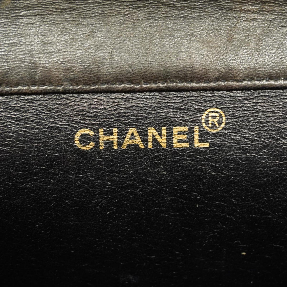 Pre-Owned Double Bag Face Women's Lambskin Chain (Good) Matelasse Shoulder Chanel W