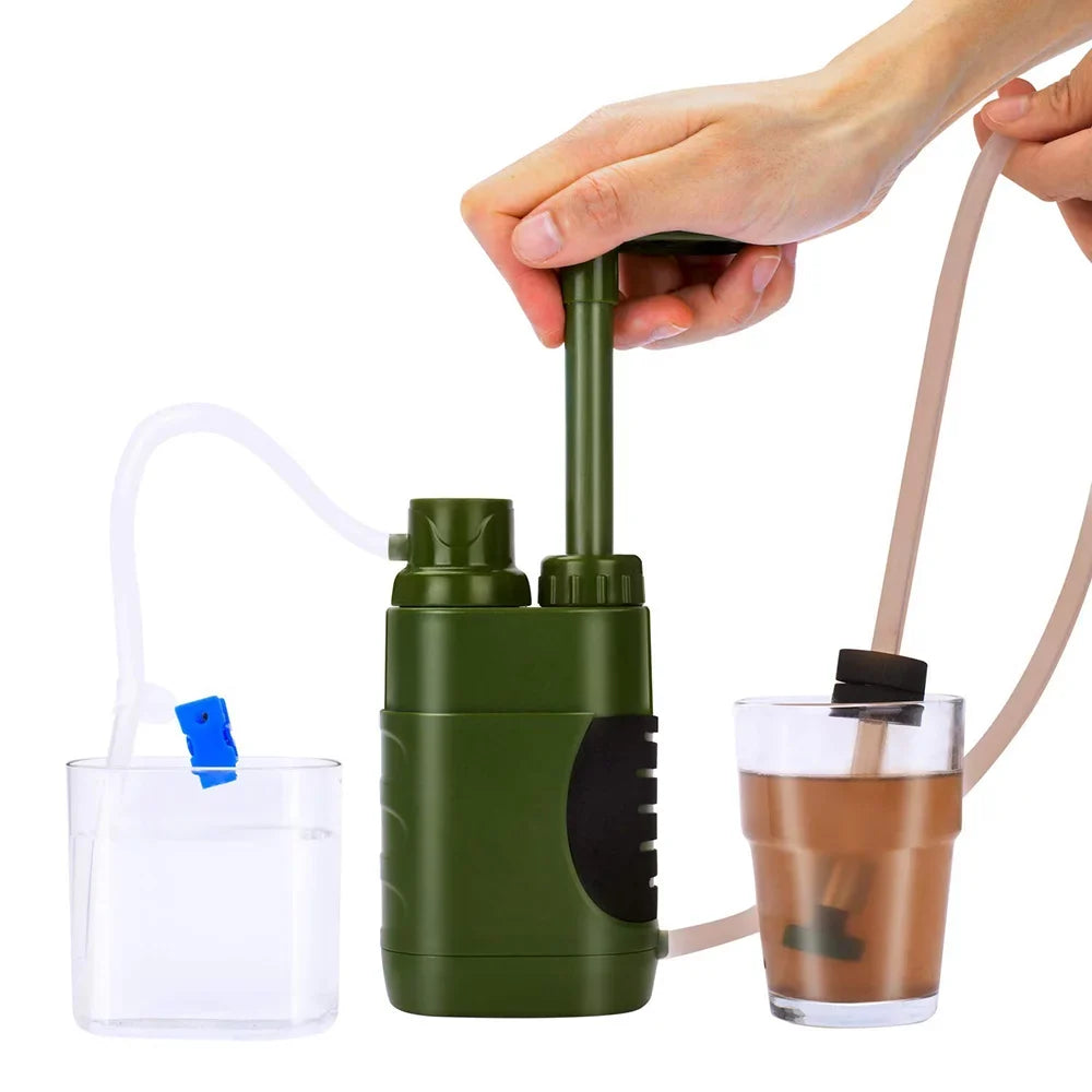 Filter Family Preparedness Emergency Straw System Lixada Water Camping Hiking for