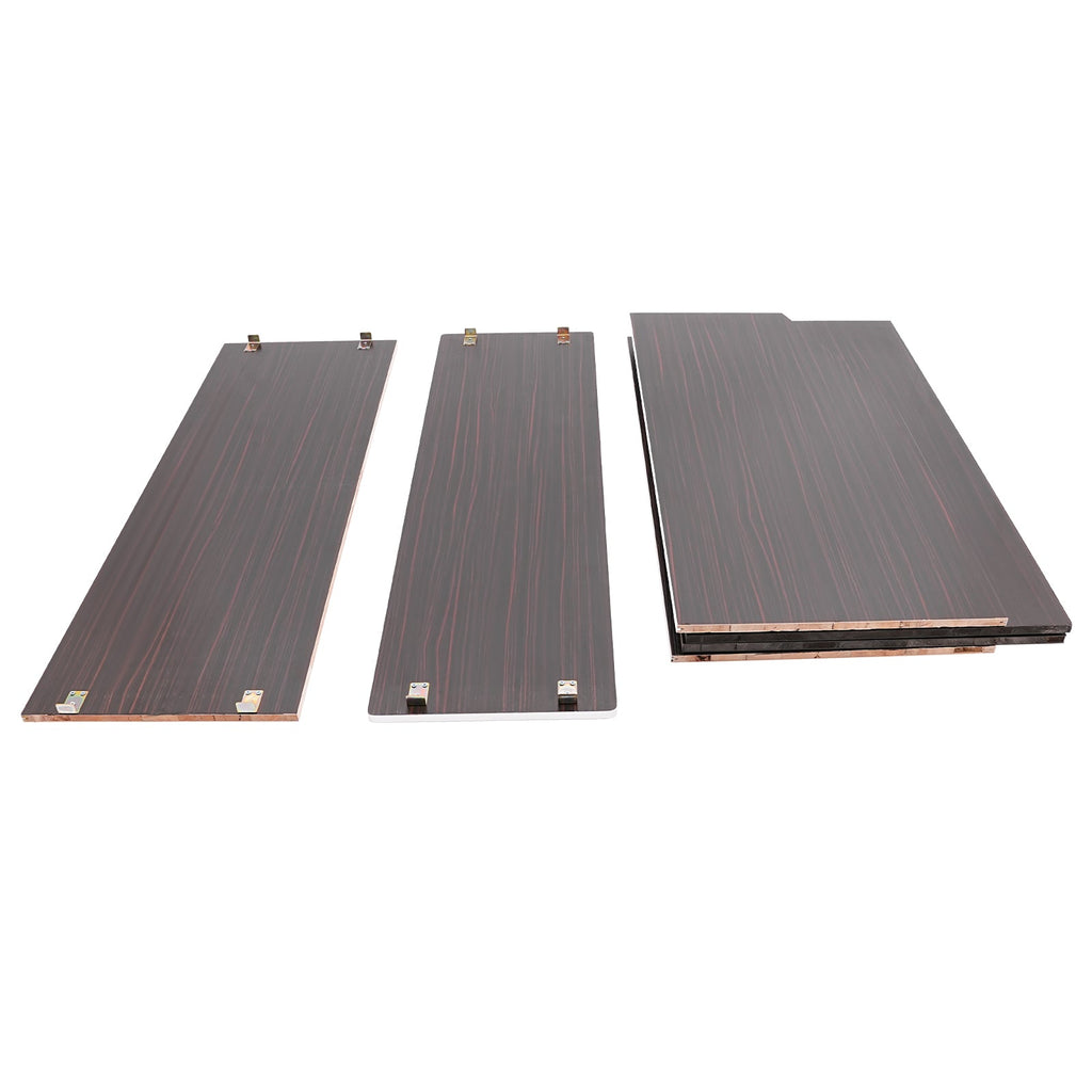 with Brown Foldable Portable Aluminum Cabinet bar 19.5x47.75x42.75in Event Edging TOOL1SHOoo