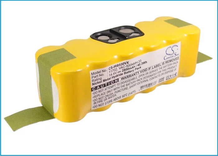 (2800mAh/14.4V) Replacement 80501e 620 660 900,11702 Roomba 531 Roomba Roomba Roomba VAC-500NMH-33 Roomba GD-Roomba-500 Roomba Roomba 800 595 Roomba 532 BanGomi 570 for Roomba Battery Roomba 760