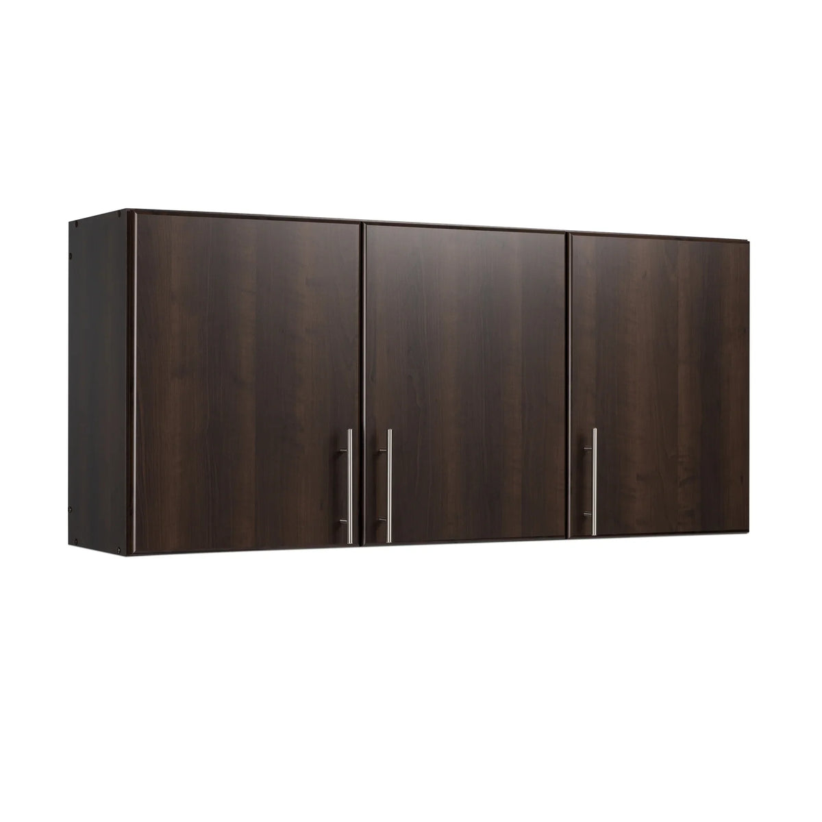 Cabinet Adjustable Espresso EEW-5424, Prepac Elite x x by Garage 24"H Versatile Tall 54"W 12"D, Wall Wall Cabinet, Prepac, 3-Door,