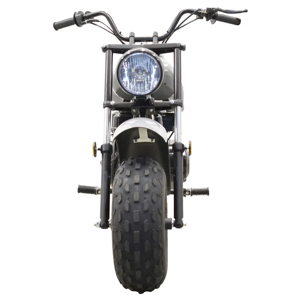 MB200 Massimo 200cc Motor Bike Motorcycle Mini Powered Gas 6.5HP (Gray)