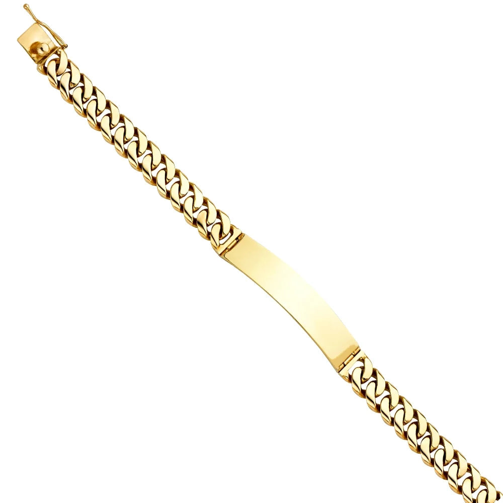 Gift Men’s Chain | and Miami | 14k 14KY Elegant Gold Yellow Weight Grams - | Link Gold 41.3 Bracelets Jewelry for ID 8.5" for Men Bracelet Cuban Women