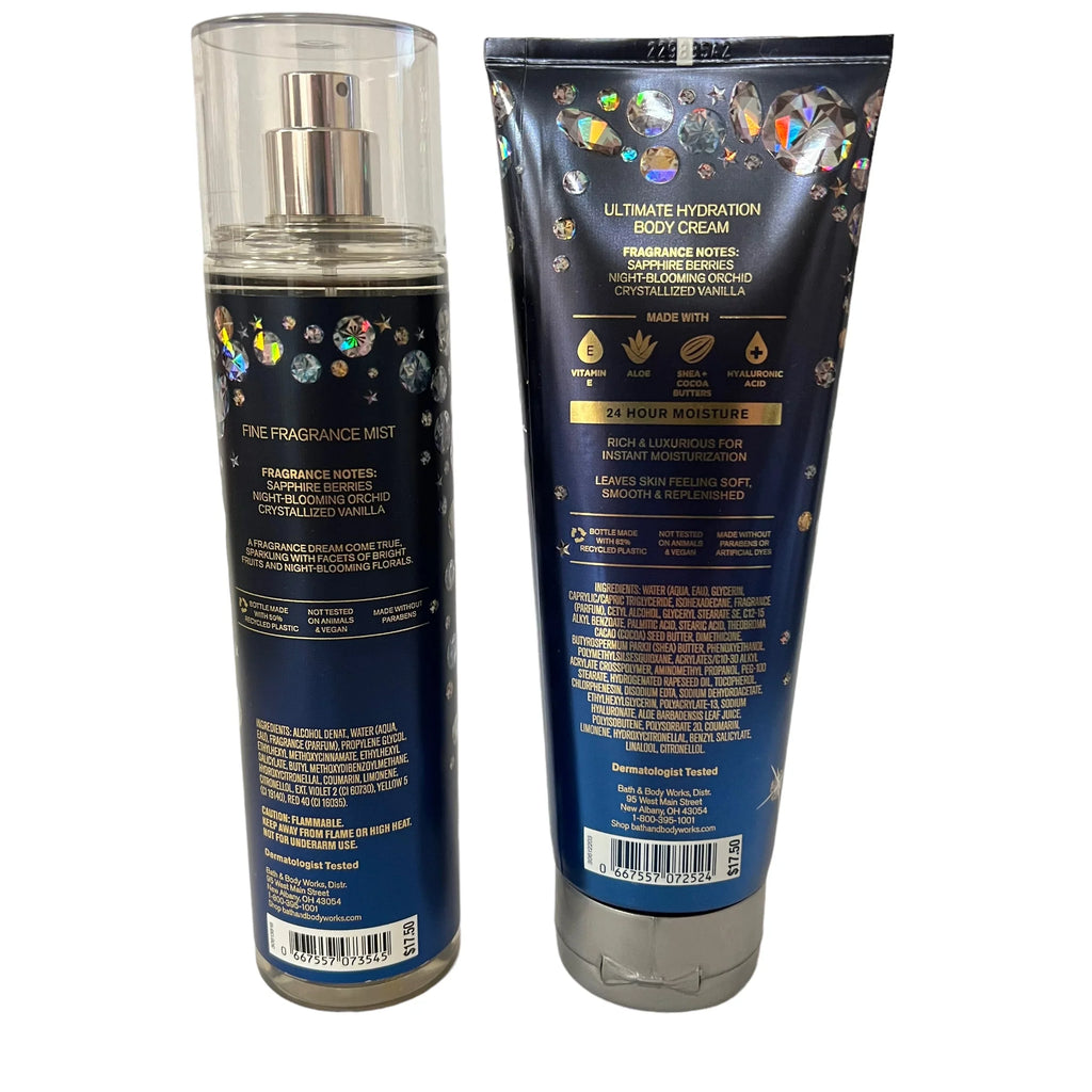 Pack Dream & fl Body 2 Works Body 8 Mist Cream & oz Fragrance Fine Bright Set Bath
