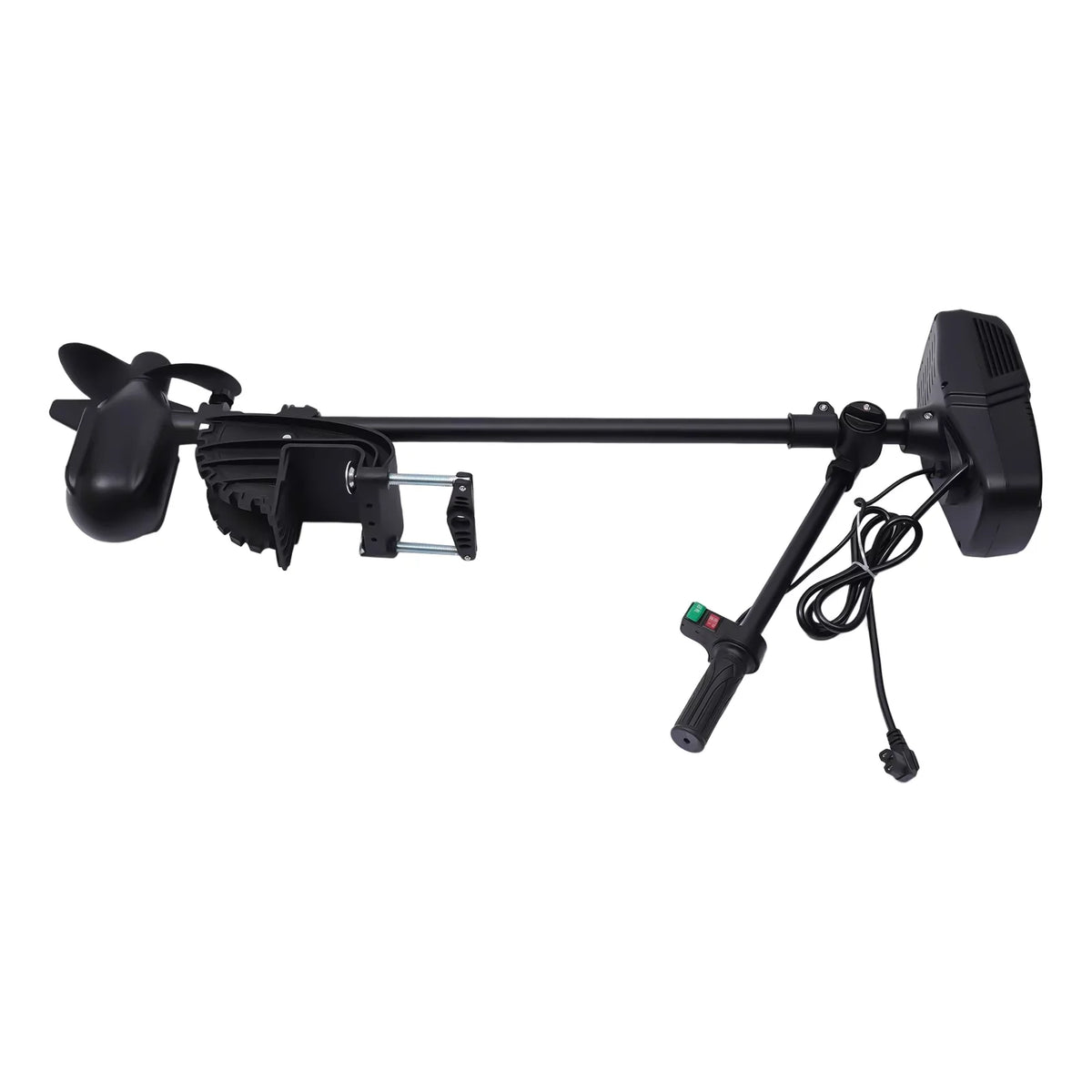 Engine Brushless LED 2300RPM Display Motor Outboard Fishing Aiqidi Trolling Motor Rotatable 1400W Electric Motor Boat 360° 48V