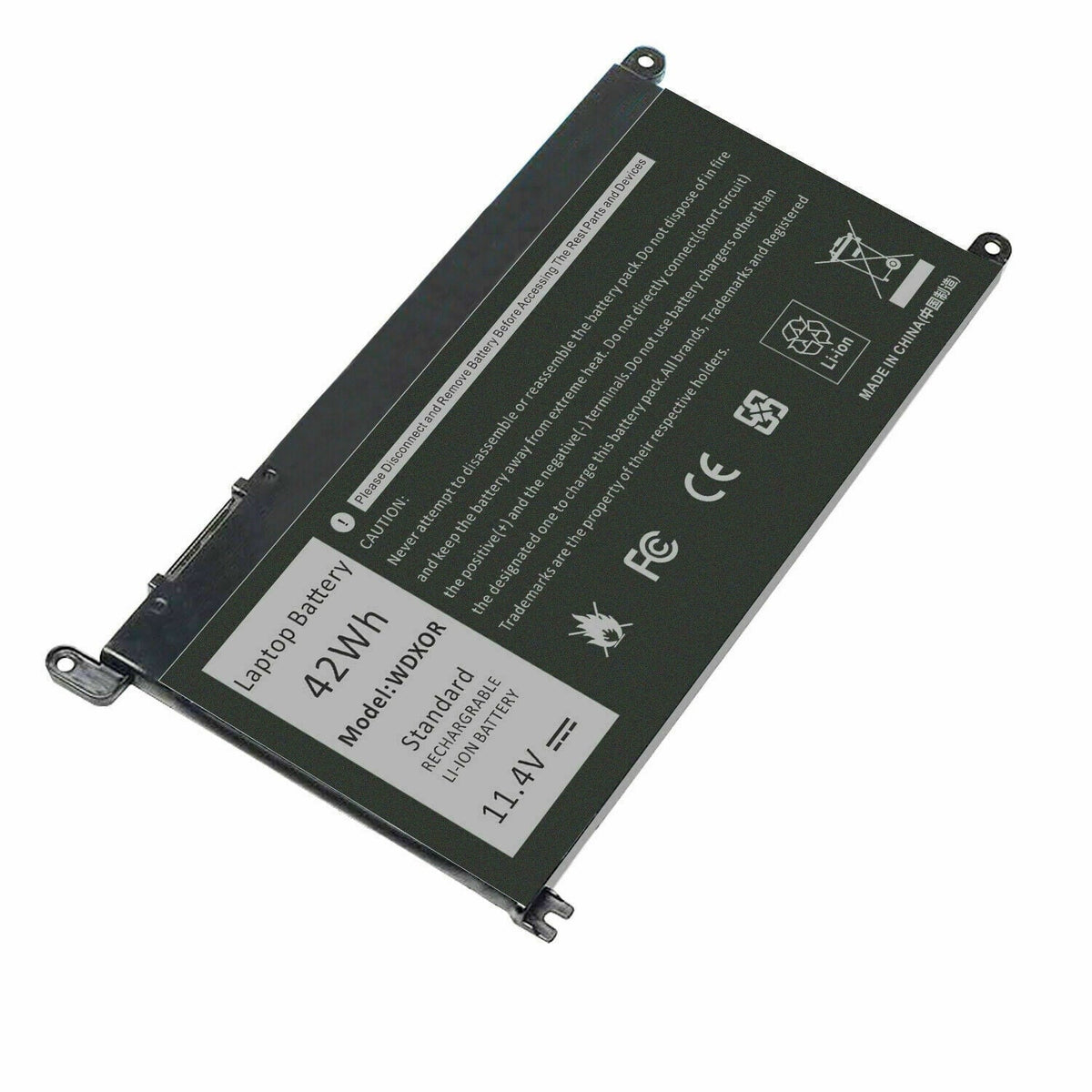 Battery WDX0R For WDXOR 5770 CYMGM 17 Inspiron Dell 42Wh