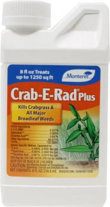 Ounces Control, Herbicide Monterey Weed 8 Crabgrass Crab-E-Rad Plus