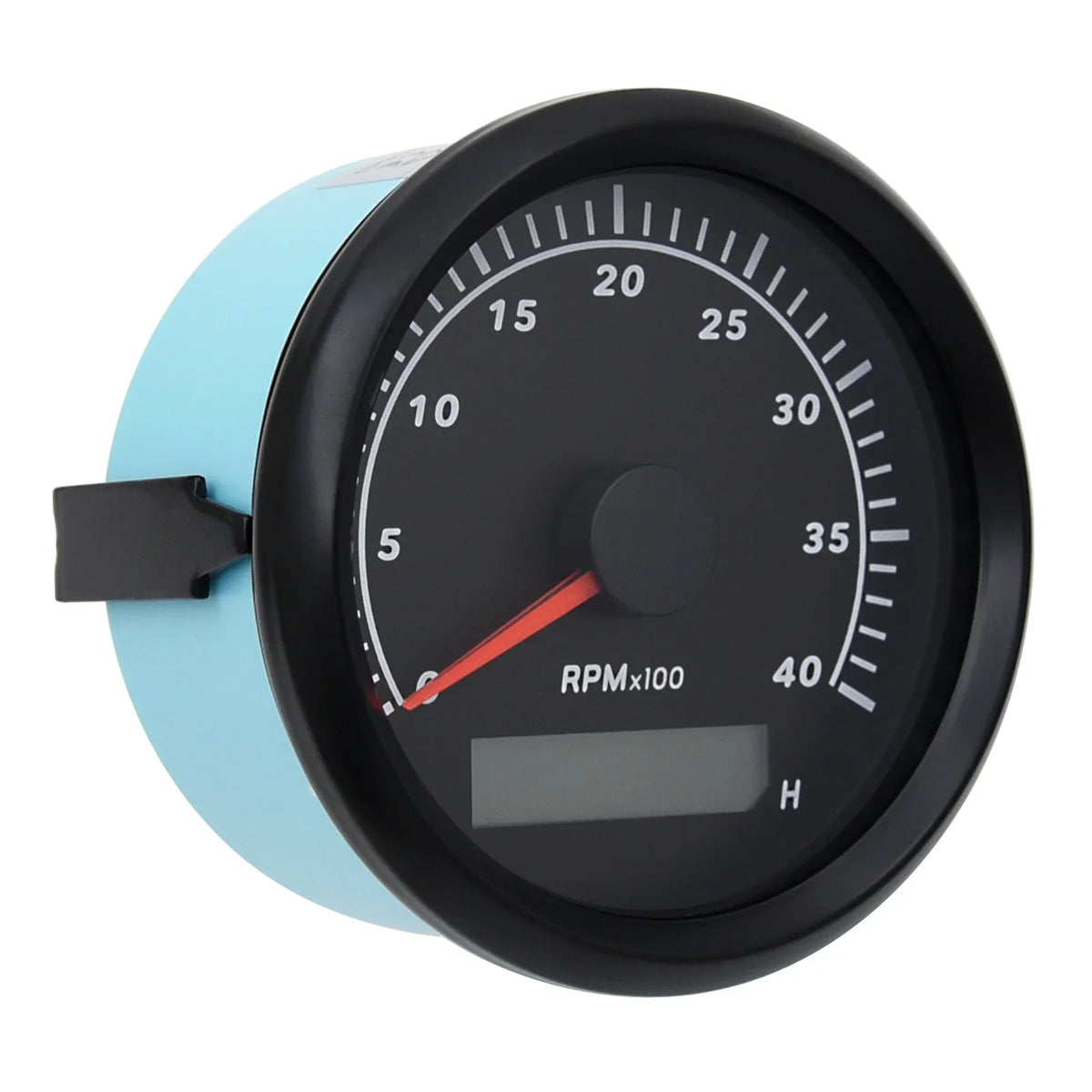 Truck Geloo Boat Meter Marine Tachometer for 85mm Waterproof RV 0-4000RPM Gauge Hour Tachometer Car