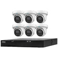 Includes NVR Turret 2.8mm 5MP (1) 7-Piece Advance Kit, Camera and R2-IP8C5MPK PoE 8-Channel (6) 4K Capture Lens with