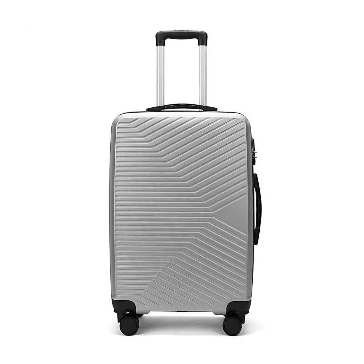Wheels Boarding Shipping 24 With Case Travel Suitcase Zipper Cabin Carry-on Free Inch Bag Luggage Valise 20" Rolling Trolley